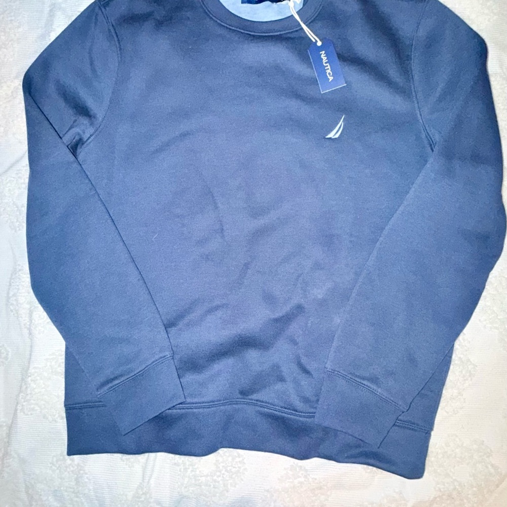 Nautica Men's Classic Navy Crewneck Sweater